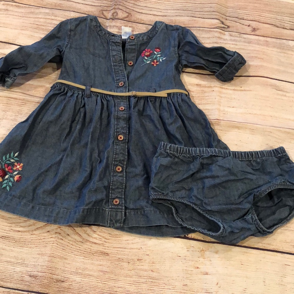 Dress with bloomers